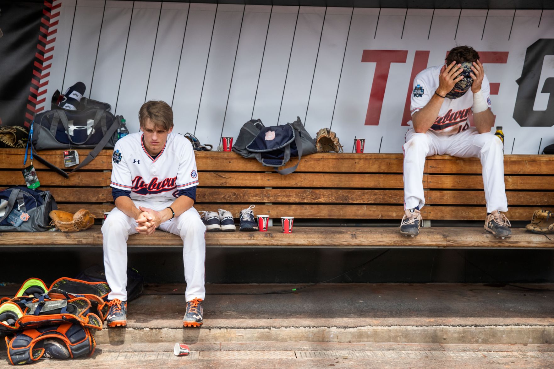 Auburn vs. Louisville at the College World Series